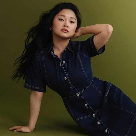 Button Down Jean Dress Walmart Free Assembly Dresses Free Assembly